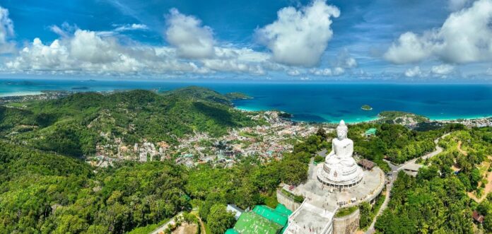 The Big Buddha is a major tourist attraction in Phuket